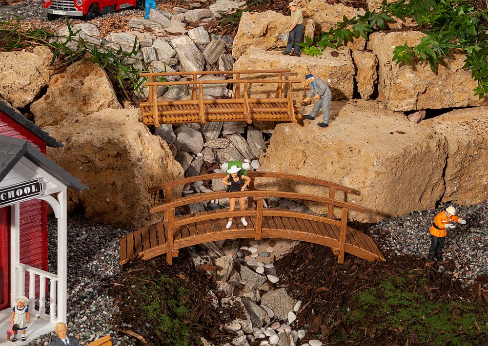 POLA 331059   G  2 Petits ponts 180 x 70 x 55 mm, 250 x 80 x 60 mm