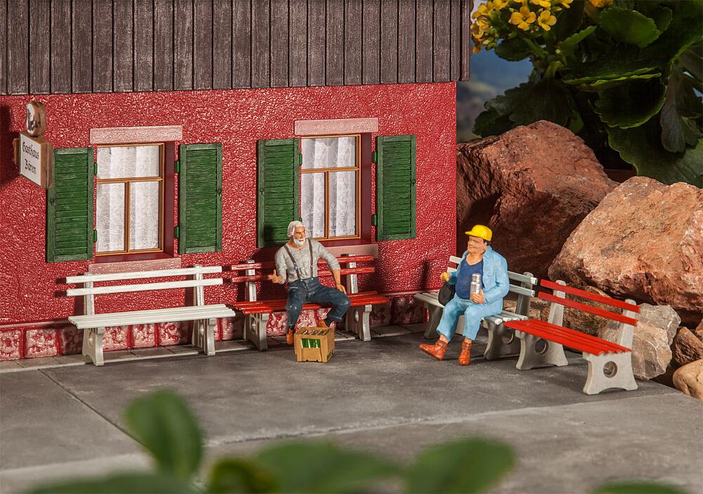 POLA 333221   G  4 Bancs de parc 