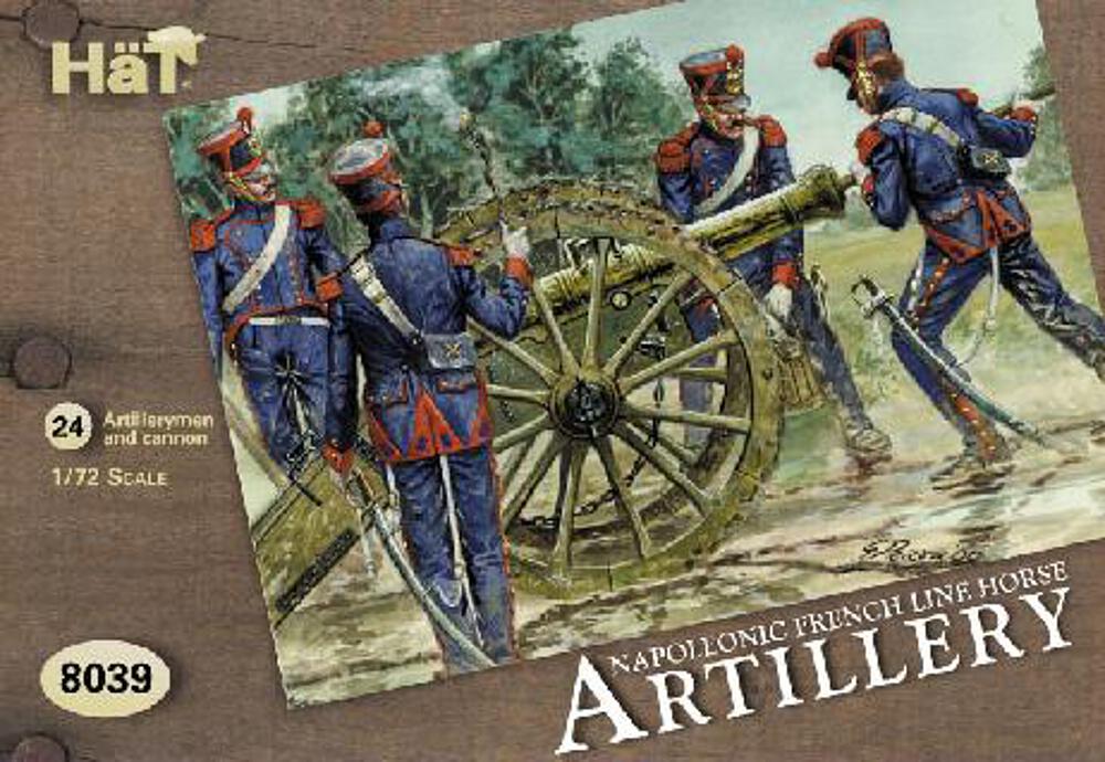 HAET 8039  1/72 Artillerie française 