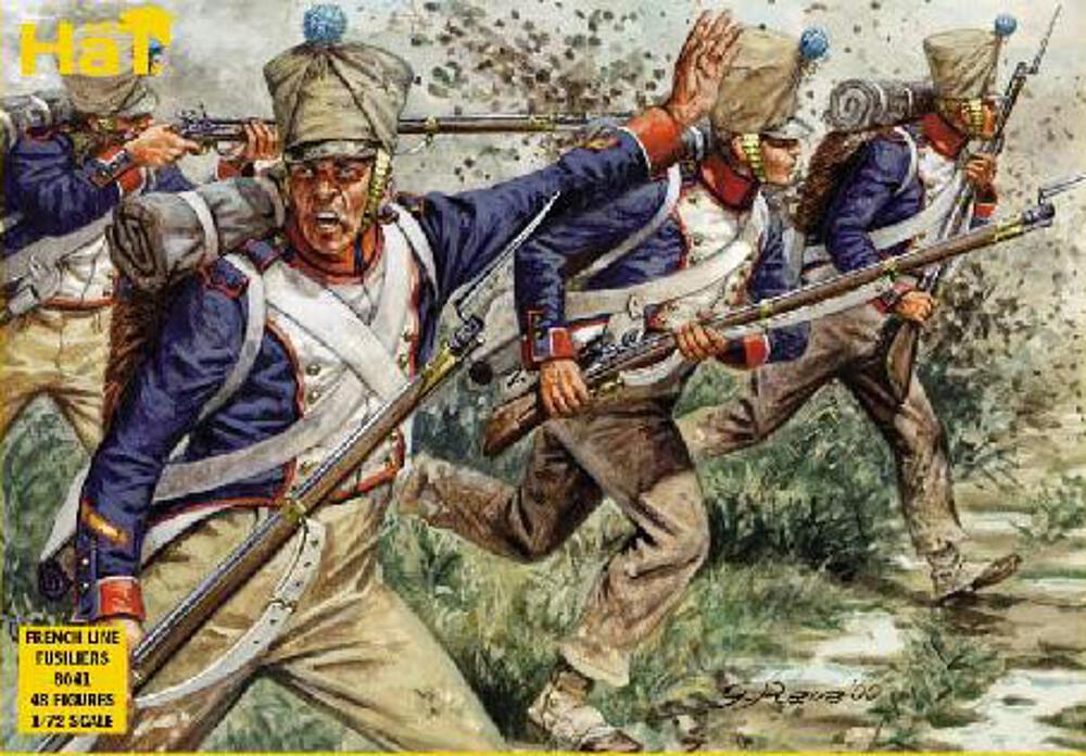 HAET 8041  1/72 Fusiliers français 
