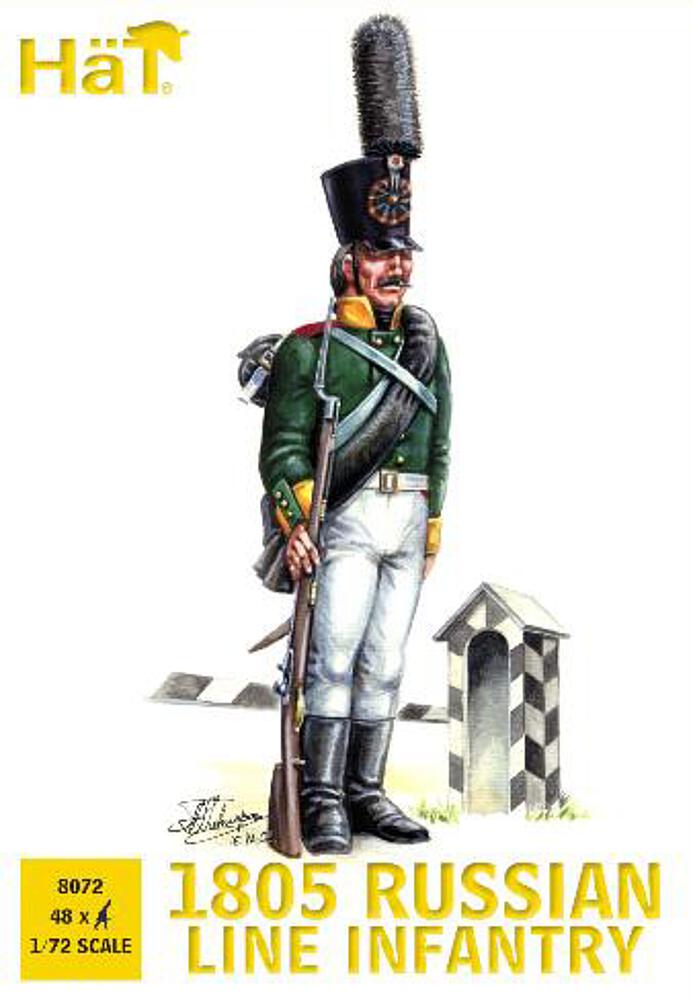 HAET 8072  1/72 Infanterie russe, 1805 