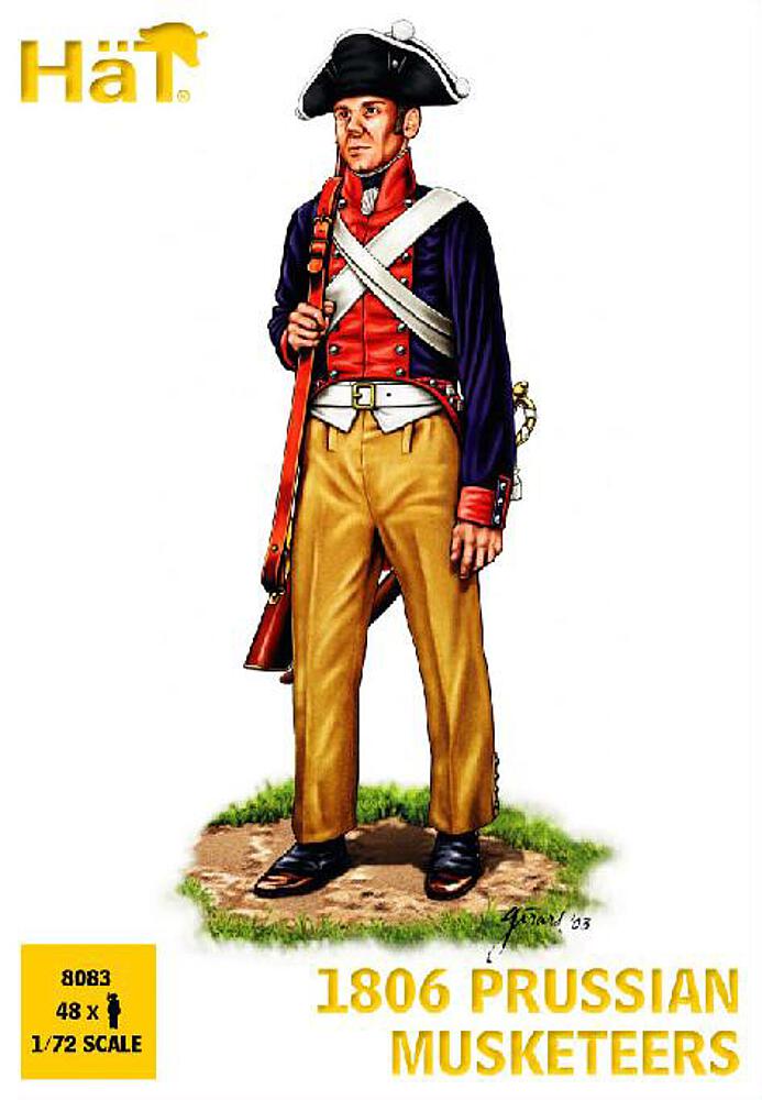 HAET 8083  1/72 Mousquetaires prussiens 