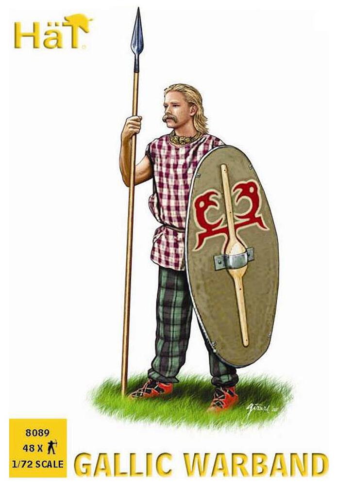HAET 8089  1/72 Guerriers gaulois 