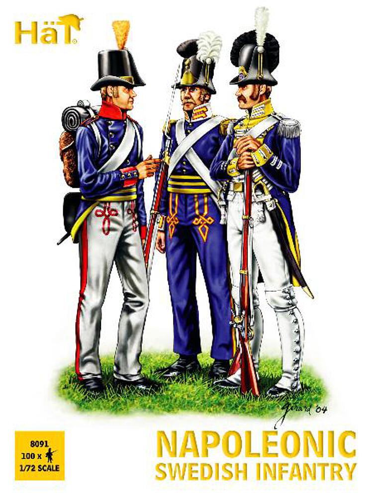 HAET 8091  1/72 Infanterie suédoise 
