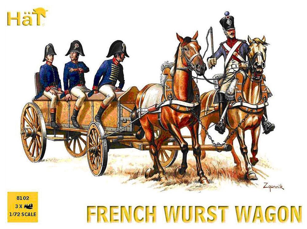 HAET 8102  1/72 Chariots à saucisses français 