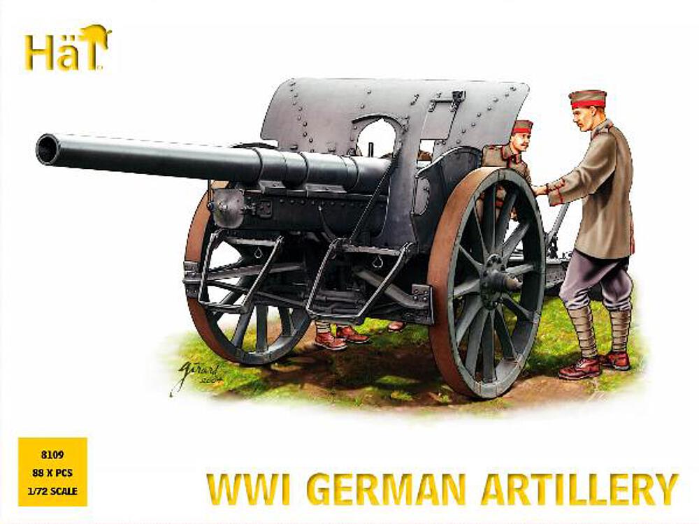 HAET 8109  1/72 WWI Artillerie allemande 