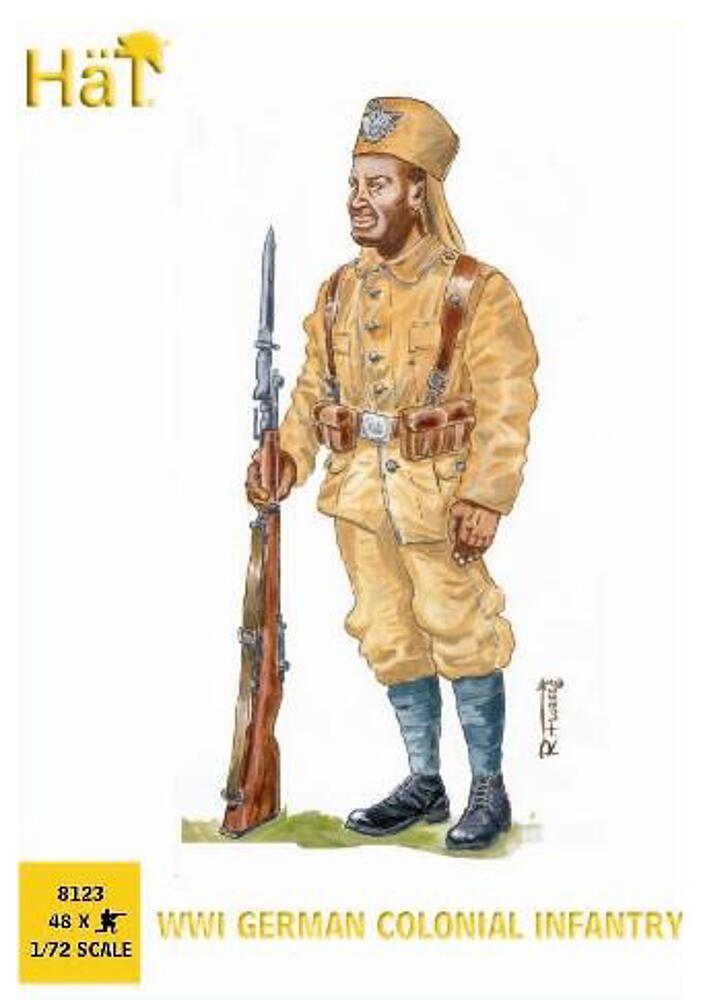 HAET 8123  1/72 WWI Infanterie coloniale allemande 