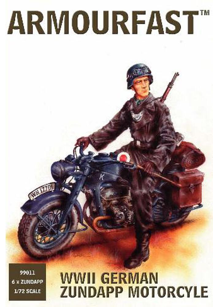 HAET 8127  1/72 WWII Police militaire allemande à moto 