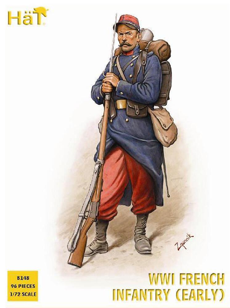 HAET 8148  1/72 WWI Infanterie française 