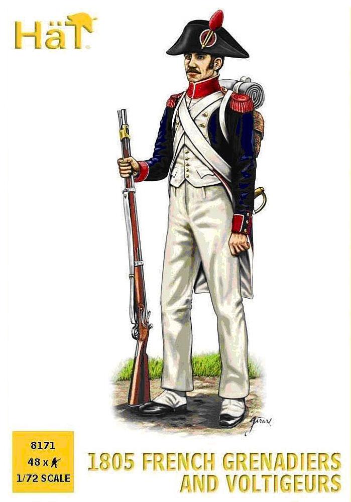 HAET 8171  1/72 Garde française, grenadiers et voltigeurs 