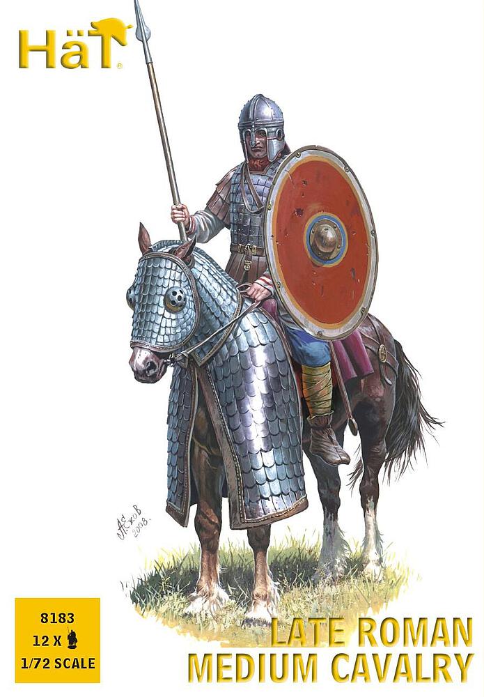 HAET 8183  1/72 Cavalerie moyenne romaine tardive 