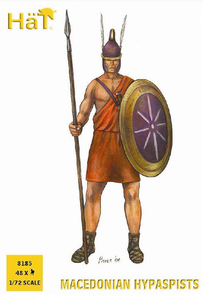 HAET 8185  1/72 L'hypaspiste et le commandement d'Alexandre 