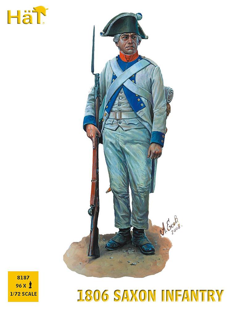 HAET 8187  1/72 Infanterie saxonne 