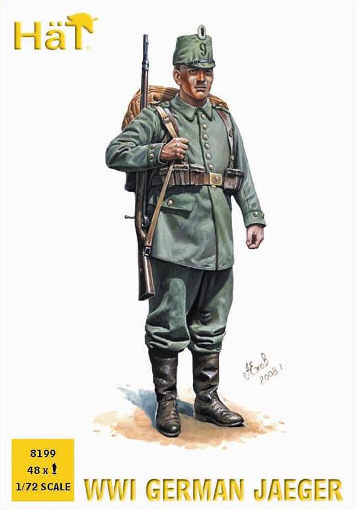 HAET 8199  1/72 WW I Chasseurs allemands 