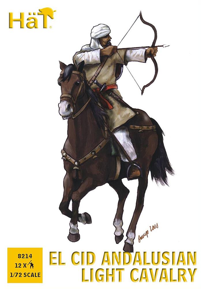 HAET 8214  1/72 El Cid cavalerie légère andalouse 