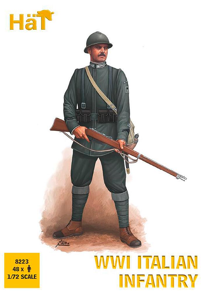 HAET 8223  1/72 WWI Infanterie italienne 