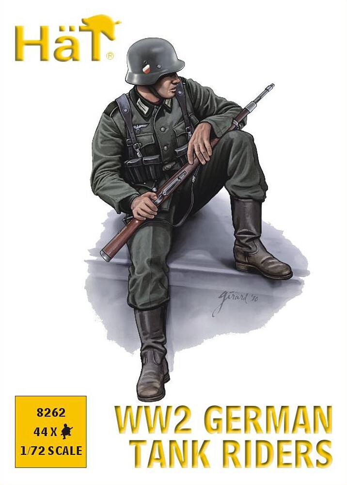 HAET 8262  1/72 WWII Conducteur de char allemand 