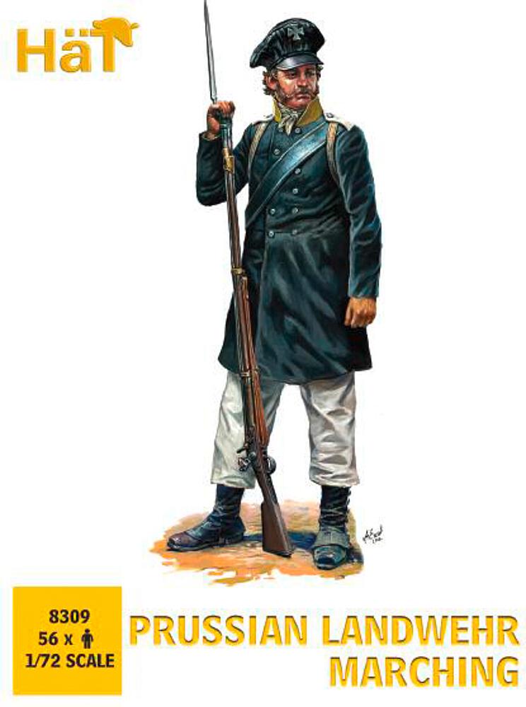 HAET 8309  1/72 Landwehr prussienne, en marche 