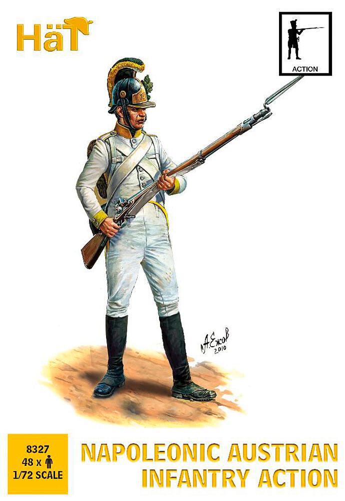 HAET 8327  1/72 Infanterie autrichienne, en action 