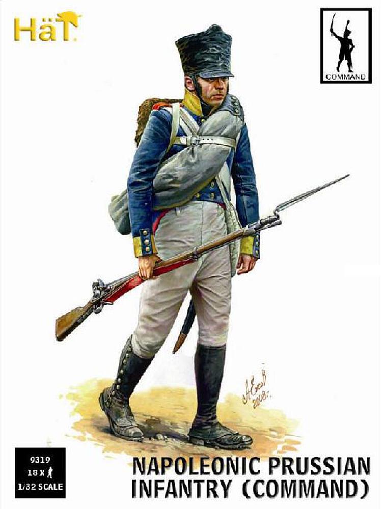 HAET 9319  1/32 Infanterie prussienne, commandement 