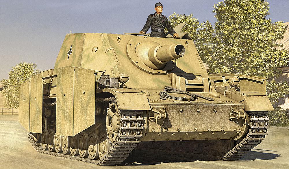 HOBBY BOSS 80134     1/35 Char d'assaut IV Sd. KFZ 166, Brummbär, version précoce 