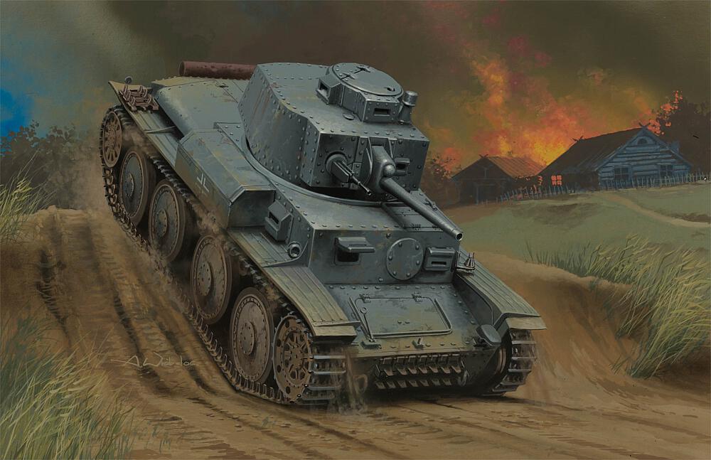 HOBBY BOSS 80137     1/35 Panzer allemand Kpfw. 38(t) version G 