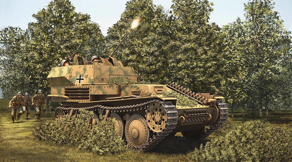 HOBBY BOSS 80140  1/35 2cm Flak 38 sur Pz.Kpfw 308 
