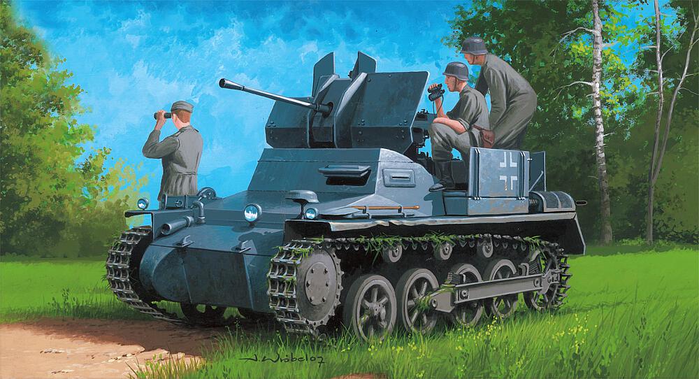 HOBBY BOSS 80147  1/35 Char antiaérien IA avec remorque de munitions 