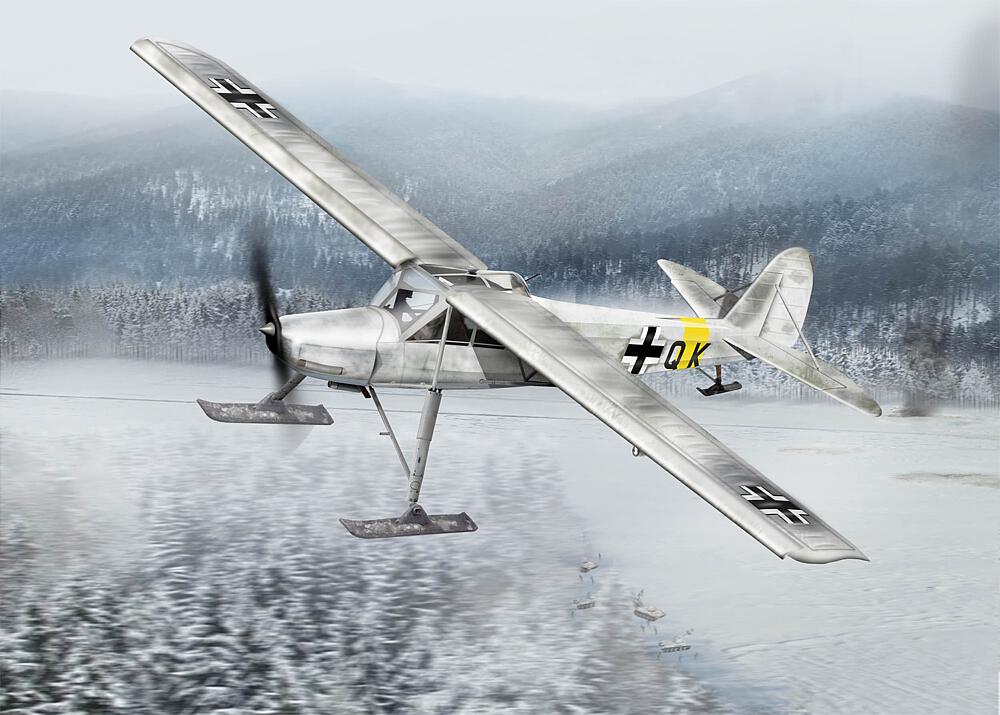 HOBBY BOSS 80183  1/35 Fieseler FI-156 C3 avec skis 