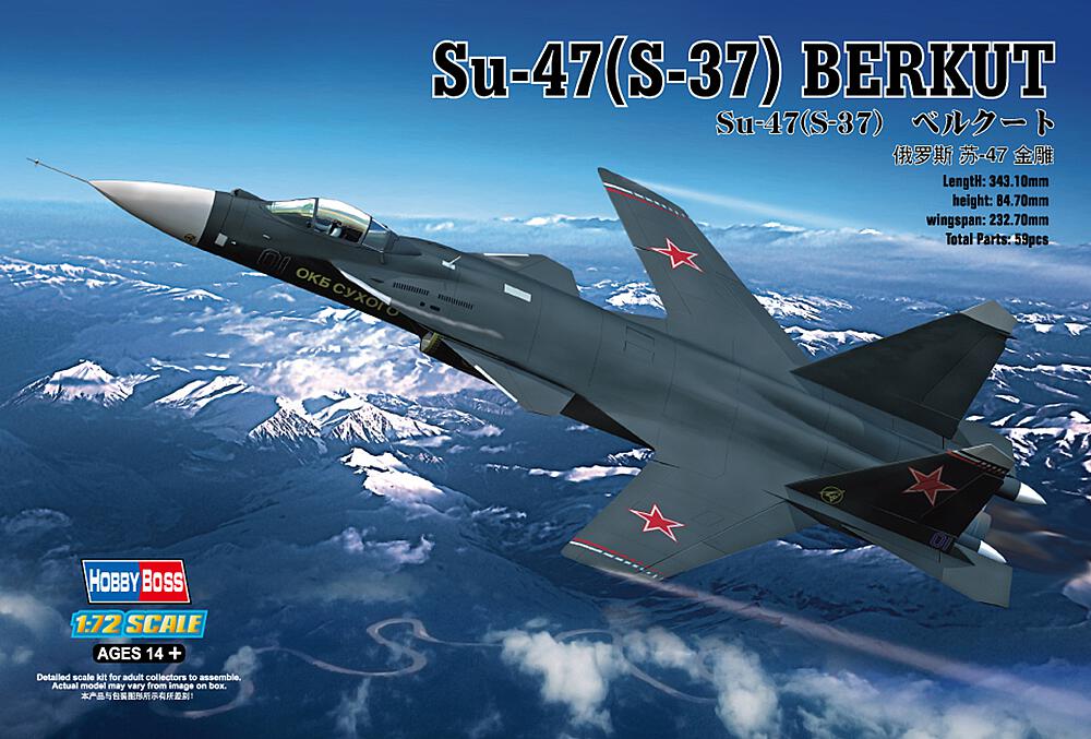HOBBY BOSS 80211  1/72 Su 47 (S-37) Berkut 