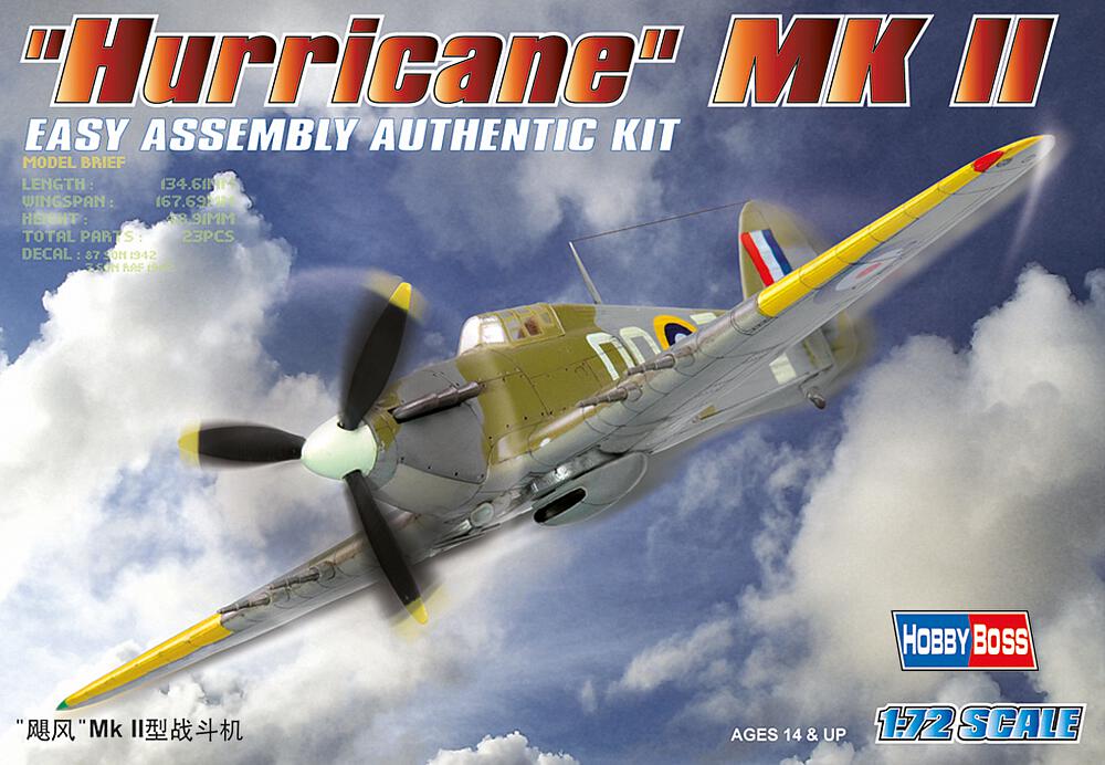 HOBBY BOSS 80215  1/72 Hurricane MK II 