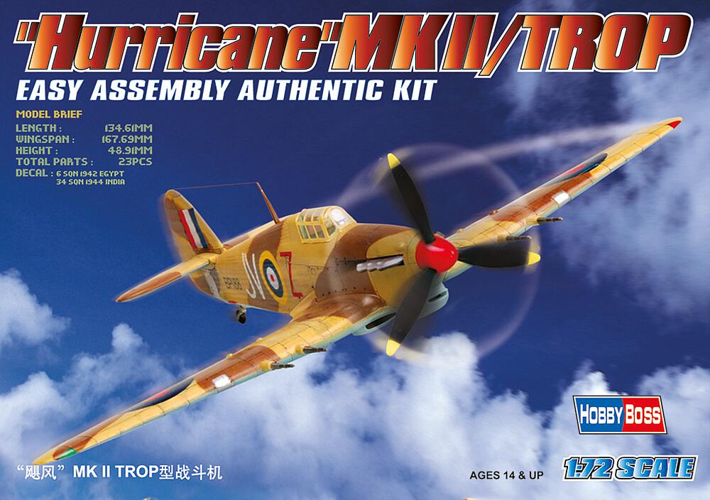 HOBBY BOSS 80216  1/72 Hurricane MK II TORP 