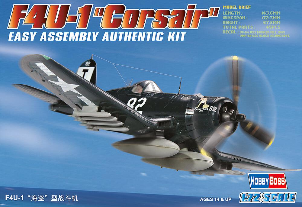 HOBBY BOSS 80217  1/72 F4U-1D Corsair 