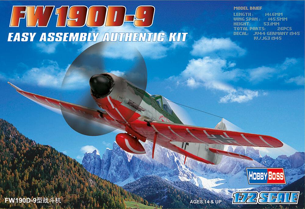HOBBY BOSS 80228  1/72 Focke-Wulf FW 190 D9 