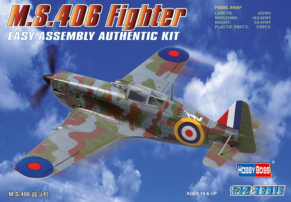 HOBBY BOSS 80235  1/72 MS.406 