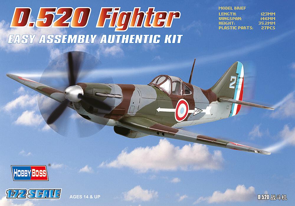 HOBBY BOSS 80237  1/72 D.520 