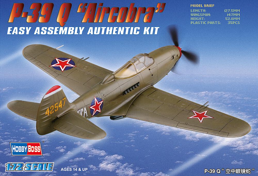 HOBBY BOSS 80240  1/72 P-39 Q Aircacobra 