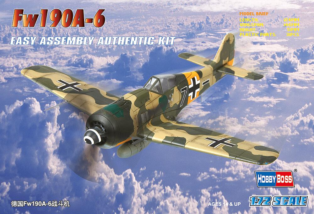 HOBBY BOSS 80245  1/72 Focke-Wulf FW190 A6 