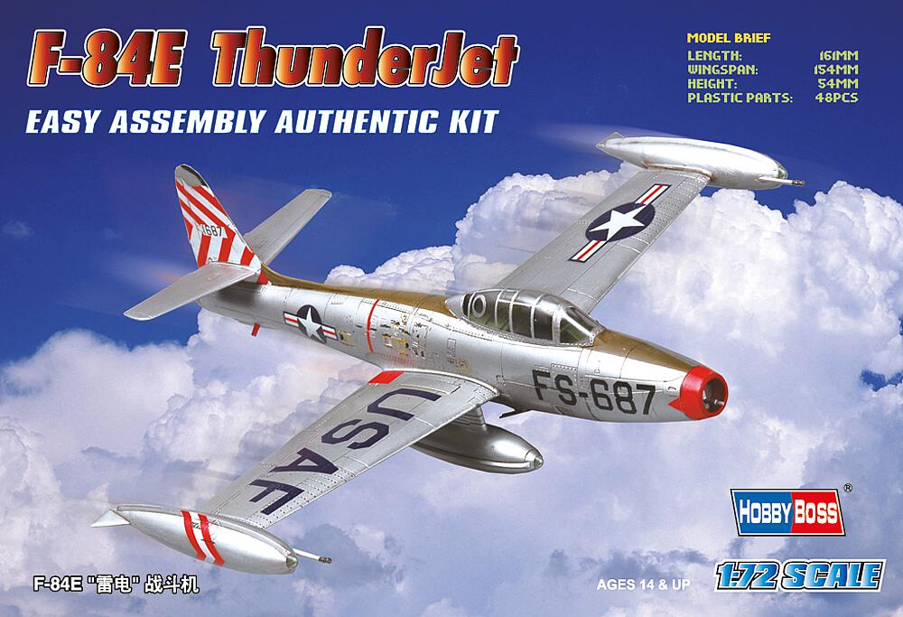 HOBBY BOSS 80246  1/72 F84E Thunderjet 