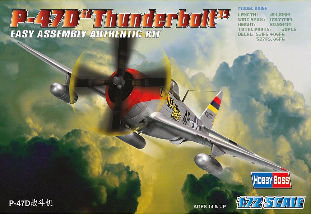 HOBBY BOSS 80257  1/72 P-47D Thunderbolt 