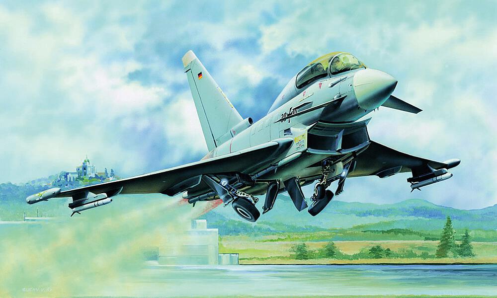 HOBBY BOSS 80265  1/72 EF-2000B Eurofighter Typhoon 