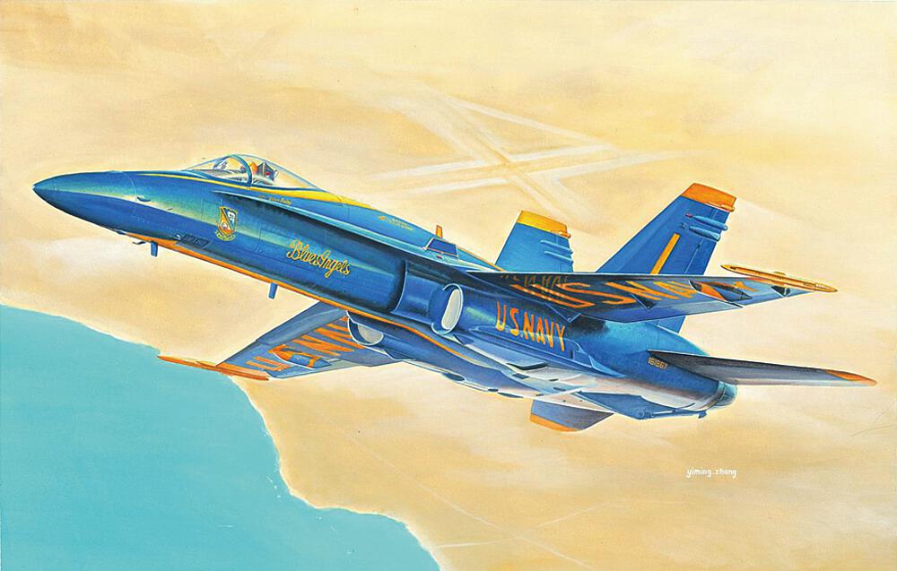 HOBBY BOSS 80268  1/72 F/A-18A Hornet 