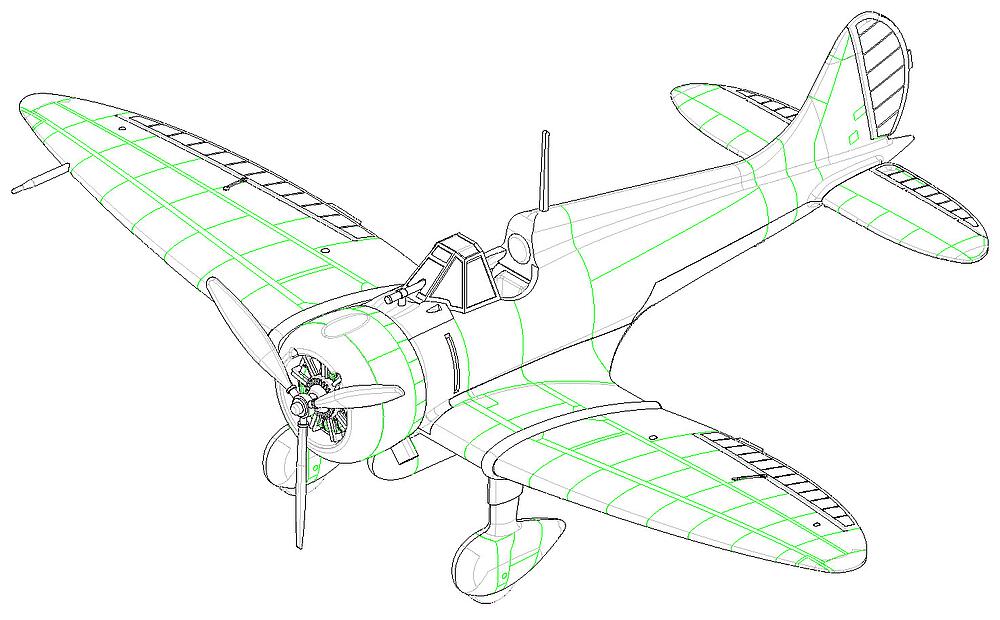 HOBBY BOSS 80288  1/72 Mitsubishi A5M2 