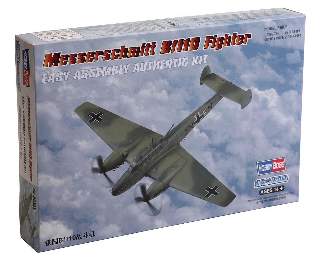 HOBBY BOSS 80292  1/72 Me Bf 110 