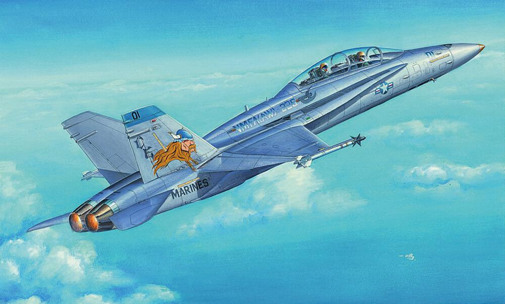 HOBBY BOSS 80322  1/48 F/A-18D Hornet 