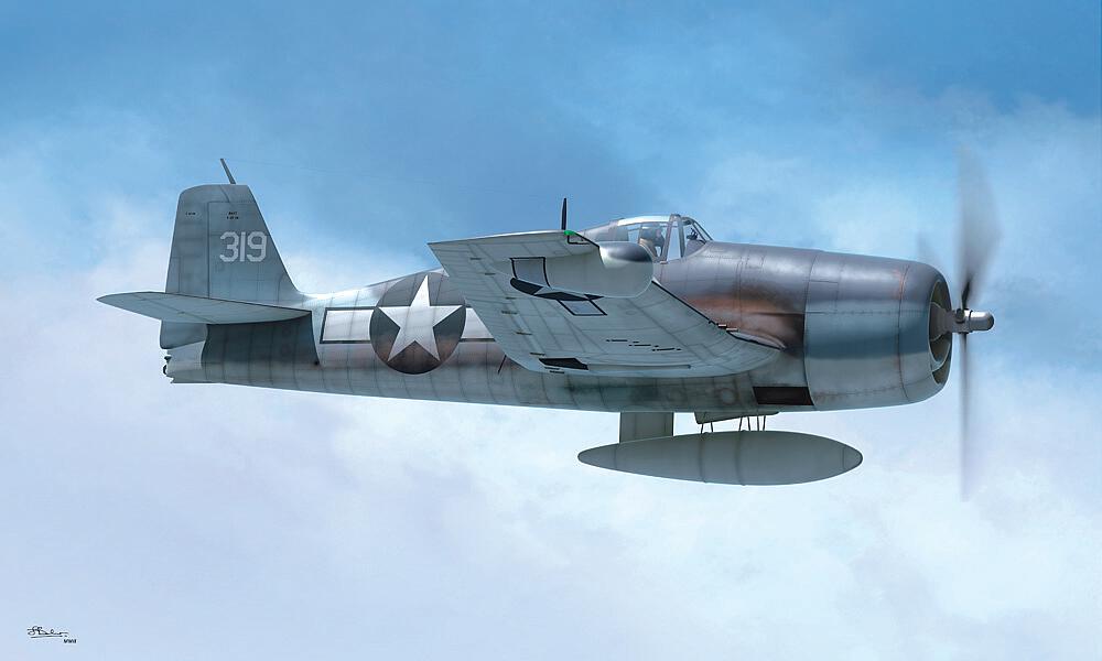HOBBY BOSS 80340  1/48 F6F-3N Hellcat 