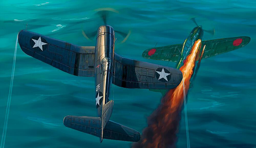 HOBBY BOSS 80382  1/48 F4U-1 Corsair, version tardive 