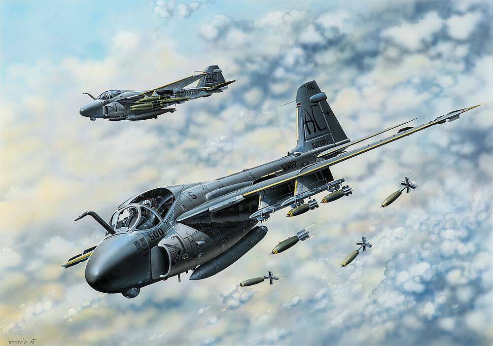 HOBBY BOSS 81710  1/48 A6E TRAM Intruder 