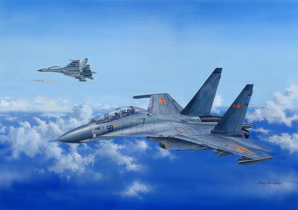 HOBBY BOSS 81714  1/48 SU 30 MKK Flanker G 