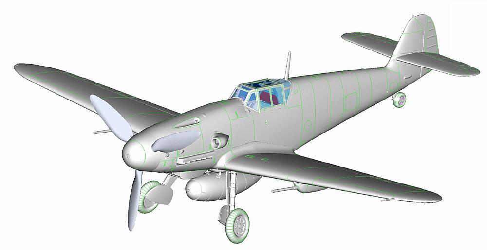 HOBBY BOSS 81750  1/48 BF109G 2 